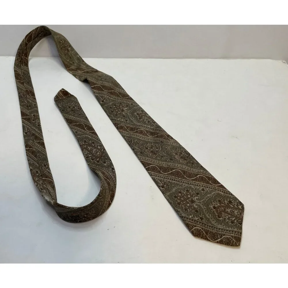 Lanvin silk neck tie 57